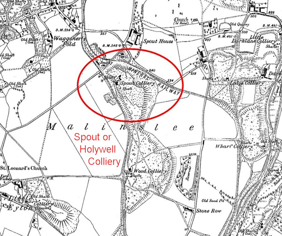 Spout Or Holywel Colliery Dawley